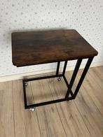 Bijzettafel op wieltjes - 60x50x35 cm, Huis en Inrichting, Ophalen, Minder dan 55 cm, Gebruikt, 60 cm of meer