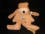 DIFRAX LEEUW LEO KNUFFELDOEKJE GROOT VELOURS BEIGE MET, Kinderen en Baby's, Speelgoed | Knuffels en Pluche, Verzenden, Nieuw, Overige typen