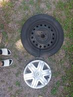 4x Continental TS870 Winterbanden 205/55 R16 op velg, Gebruikt, 16 inch, Banden en Velgen, Personenwagen