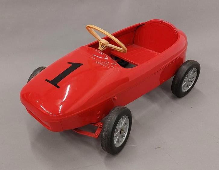 Morellet Guerineau Ferrari trapauto uit de jaren 60., Antiek en Kunst, Antiek | Speelgoed, Ophalen