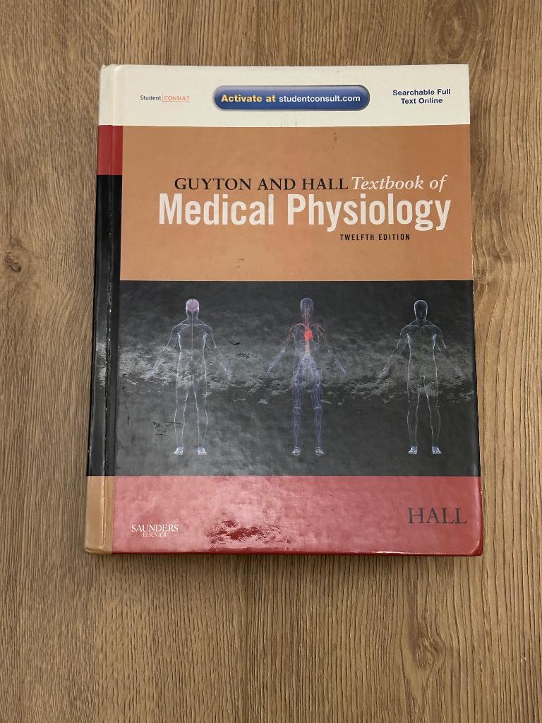 Guyton and Hall - Medical Physiology te koop!, Boeken, Ophalen of Verzenden, Beta, Zo goed als nieuw, WO