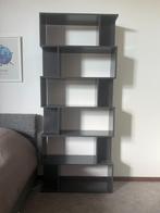 vidaXL Boekenkast - hoogglans grijs, Ophalen, 50 tot 100 cm, Zo goed als nieuw, 150 tot 200 cm