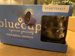 Bluecup starterskit duurzame refill cups Nespresso apparaat, Ophalen of Verzenden, Zo goed als nieuw