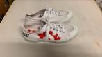 Dsquared2 wit/rood schoenen maat 42, Kleding | Heren, Dsquared2, Wit, Ophalen of Verzenden, Sneakers of Gympen