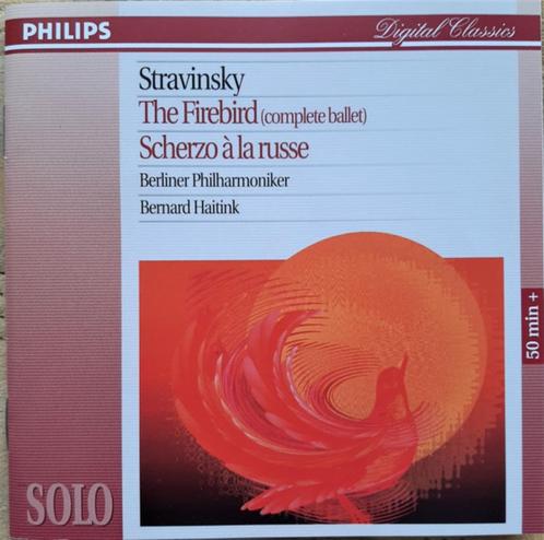 STRAVINSKY Firebird CD HAITINK PHILIPS, Cd's en Dvd's, Cd's | Klassiek, Zo goed als nieuw, Orkest of Ballet, Modernisme tot heden