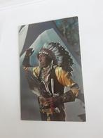 INDIAN CHIEF IN FULL DRESS, Ophalen of Verzenden, Sterren en Beroemdheden