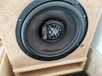 2x1000watt RMS Emphaser EX12T4 Subwoofers - in gepoorte kist, Gebruikt, Subwoofer, 120 watt of meer, Ophalen