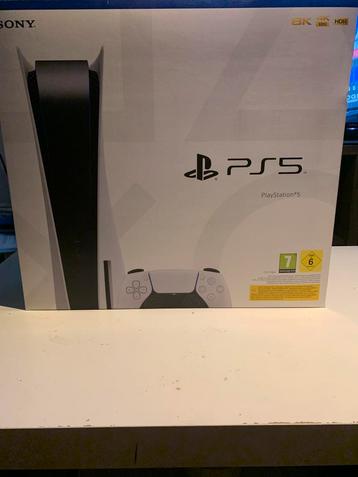 Playstation 5 disc versie compleet met doos en accessoires beschikbaar voor biedingen