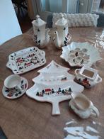 Mason's Christmas Village 1983, Ophalen of Verzenden, Zo goed als nieuw, Porselein, Overige stijlen