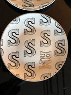 Riviera Maison Sinterklaas bordjes - 4 stuks, Ophalen of Verzenden, Zo goed als nieuw, Bord(en), Overige stijlen