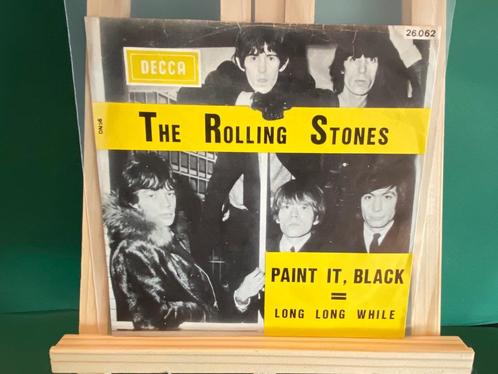 The Rolling Stones - Paint iit black, Cd's en Dvd's, Vinyl Singles, Gebruikt, Single, Pop, 7 inch, Ophalen of Verzenden
