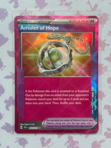 Amulet of Hope Ace Spec Trainer 162 Pokémon Surging Sparks beschikbaar voor biedingen