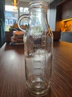 Vintage Glazen Melkkan met Maatstreep, Ophalen, Overige kleuren, Minder dan 50 cm, Glas