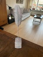 Stenen decoratie veer, Ophalen of Verzenden, Zo goed als nieuw