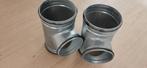 T stuk 125mm (2x), Nieuw, Ophalen of Verzenden, Minder dan 2 meter, 80 mm of meer
