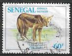 Senegal 1994 - Yvert 1077 - Gouden Jakhals 60 F. (ST), Postzegels en Munten, Postzegels | Afrika, Ophalen, Overige landen, Gestempeld