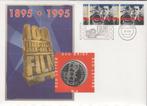 Nederland ECU brief No. 4 100 Jaar Film met mooie penning, Postzegels en Munten, Ophalen of Verzenden, Overige materialen, Nederland