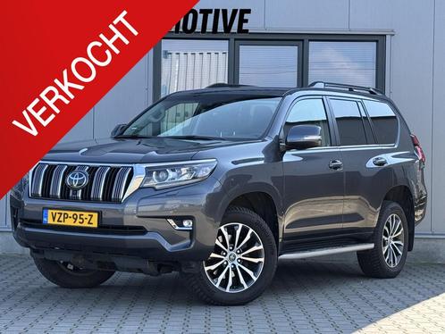 Toyota Land Cruiser 2.8 D-4D-F Executive Grijs kenteken 204, Auto's, Toyota, Bedrijf, Landcruiser, 4x4, ABS, Achteruitrijcamera