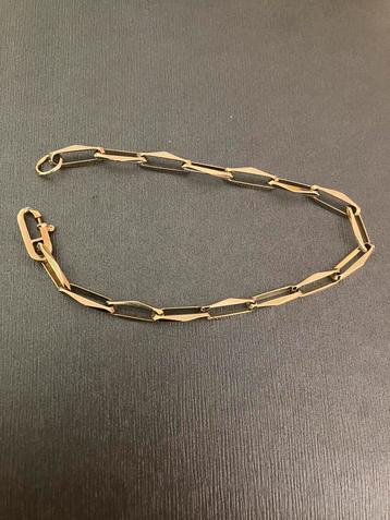 14k gouden Closed forever armband 9.8gram 20cm beschikbaar voor biedingen