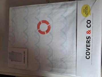 Nieuw dekbedovertrek 120x150 + kussensloop beschikbaar voor biedingen
