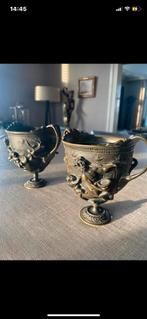 200+ jaar oude bronzen trophy cups, Antiek en Kunst, Antiek | Servies los, Ophalen of Verzenden