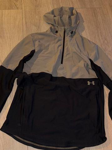 Under Armour Half-zip vest/trui zwart/lichtbruin maat M beschikbaar voor biedingen