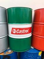 Stoer olievat Castrol 200ltr olievaten industrieel tafel enz, Ophalen of Verzenden