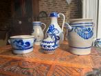 Keulse Potten Set - 5 Stuks Antiek Keramiek, Ophalen of Verzenden