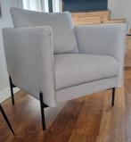 Grijze fauteuil, Ophalen, Zo goed als nieuw, Stof