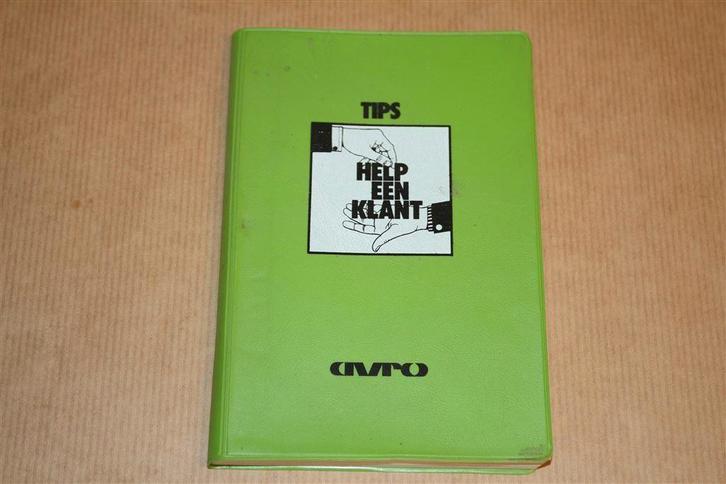 Tips. Help een klant. Uitgave AVRO 1976., Boeken, Geschiedenis | Vaderland, Gelezen, Ophalen of Verzenden