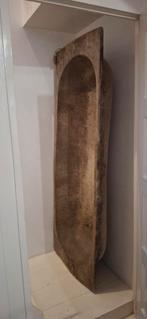 Oude houten trog bak, Ophalen