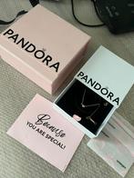Pandora Three Stone Heart ketting goud – nieuw met doos, Sieraden, Tassen en Uiterlijk, Kettingen, Met kristal, Nieuw, Ophalen of Verzenden