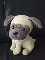 Schattige Mopshond Knuffel +/_  23 x 14 cm, Ophalen of Verzenden, Zo goed als nieuw, Hond