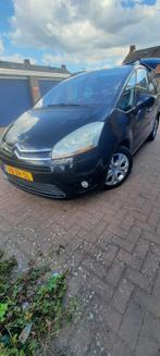 Citroën C4 (Grand) Picasso 2.0 16V Eb6v 2008 Zwart, Auto's, 4 cilinders, Emergency brake assist, 7 stoelen, Origineel Nederlands