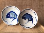 Set vintage Chinese Koi Karper schalen, Antiek en Kunst, Ophalen of Verzenden