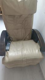 Massage Stoel Family, Huis en Inrichting, Ophalen, Gebruikt, Bruin, Leer