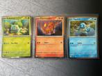 Bulbasaur, Charmander, Squirtle promo kaarten, Hobby en Vrije tijd, Verzamelkaartspellen | Pokémon, Ophalen of Verzenden, Nieuw