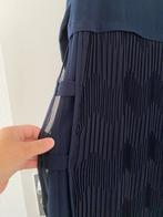 Mooie donkerblauwe jurk - 2 delig setje, Kleding | Dames, Blouses en Tunieken, Ophalen of Verzenden, Zo goed als nieuw, Maat 38/40 (M)