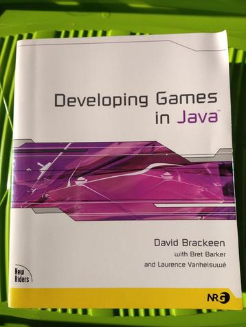 Developing Games in Java beschikbaar voor biedingen