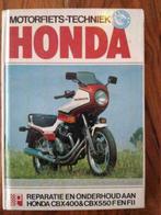 werkplaatshandboek HONDA CBX400 en CBX550; 10,95 euro, Motoren, Ophalen of Verzenden, Honda