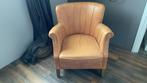 Riviera Maison stoel fauteuil leer, Huis en Inrichting, Fauteuils, Ophalen, Gebruikt, Minder dan 75 cm, Leer