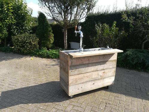 Mobiele biertap/bar te huur, huren, Hobby en Vrije tijd, Feestartikelen | Verhuur, Zo goed als nieuw, Verjaardag, Verzenden