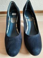 Marco Tozzi Pumps, Suede, donker blauw, maat 41, Pumps, Blauw, Marco Tozzi, Ophalen of Verzenden