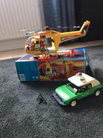 Playmobil Polizei auto en Air Resque Helicopter, Kinderen en Baby's, Speelgoed | Playmobil, Gebruikt, Ophalen of Verzenden