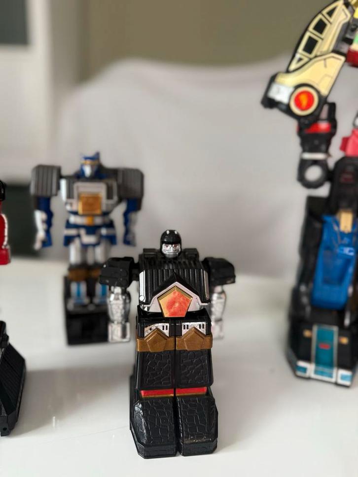 Vintage Megazord Power Rangers jaren 90, Verzamelen, Poppetjes en Figuurtjes, Zo goed als nieuw, Ophalen of Verzenden