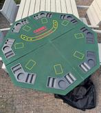 Houten speltafel kaarten (oa voor poker), Vijf spelers of meer, Ophalen, Gebruikt