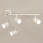 4 spots rails badkamer slaapkamer bedrijf lamp plafonniere, Huis en Inrichting, Lampen | Spots, Nieuw, Led, Ophalen of Verzenden