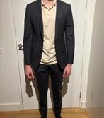 Hugo Boss pak maat 46, Kleding | Heren, Kostuums en Colberts, Ophalen, Zo goed als nieuw, Hugo Boss, Grijs