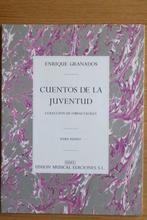 Cuentos de la Juventud Op.1 for Piano - Enrico Granados, Verzenden, Gebruikt, Piano
