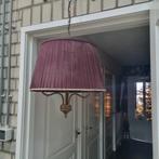 Vintage hanglamp met paarse kap, Huis en Inrichting, Gebruikt, Vintage, Ophalen of Verzenden, Metaal